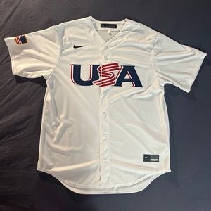 NEW Nike USA Baseball Jersey World Baseball Classic 2023 - Men’s L